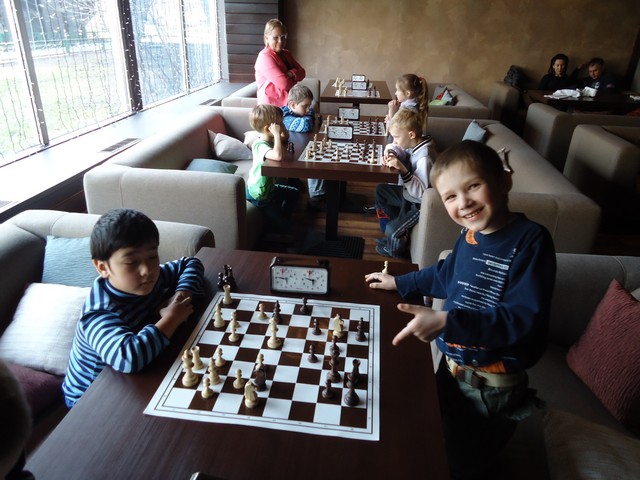 Детский шахматный турнир 30 марта.