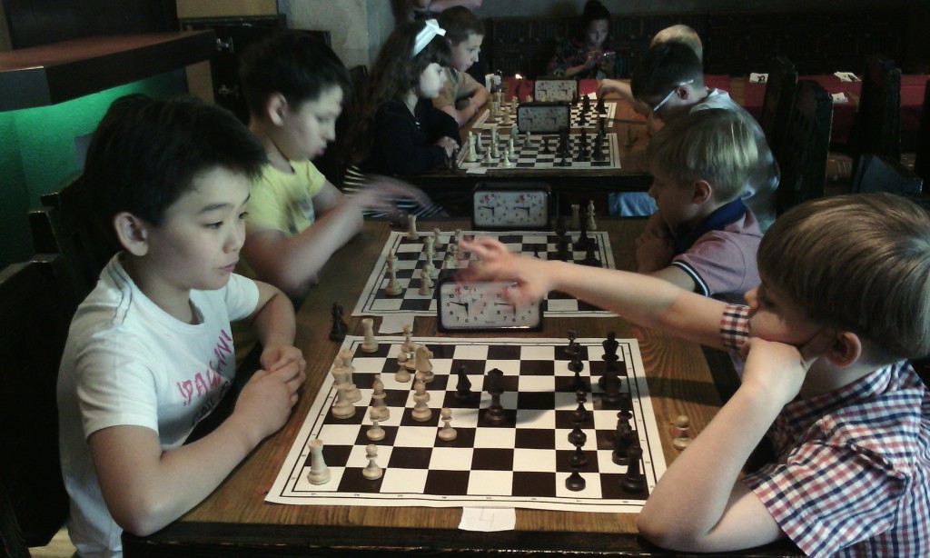 Детский шахматный турнир 8 июня.
