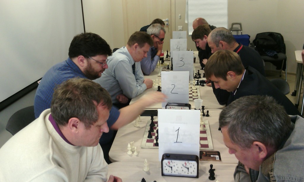Корпоративный шахматный турнир для компании "Мортон".