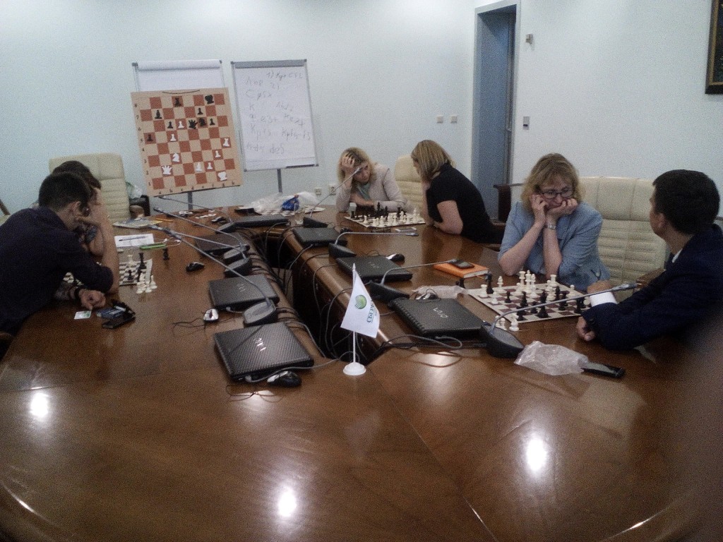 Шахматный клуб в Сбербанке