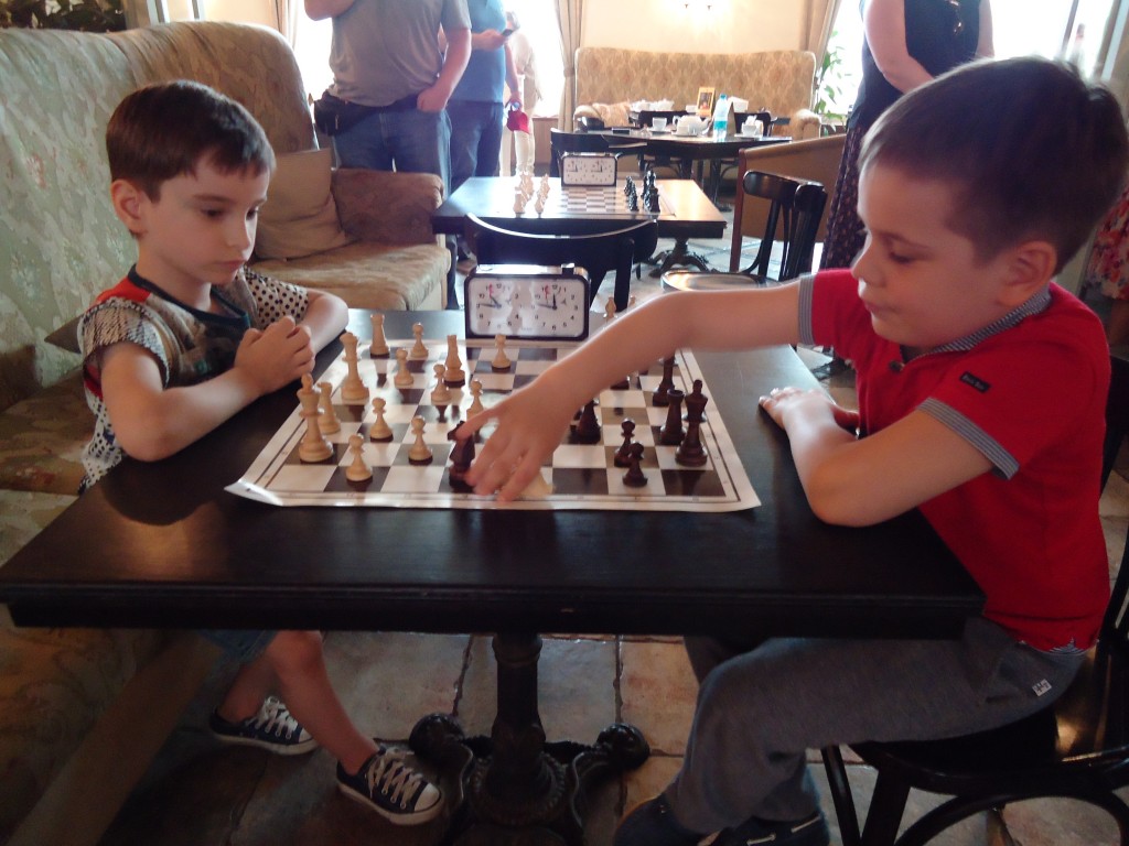 Детский шахматный турнир на Житной 10.