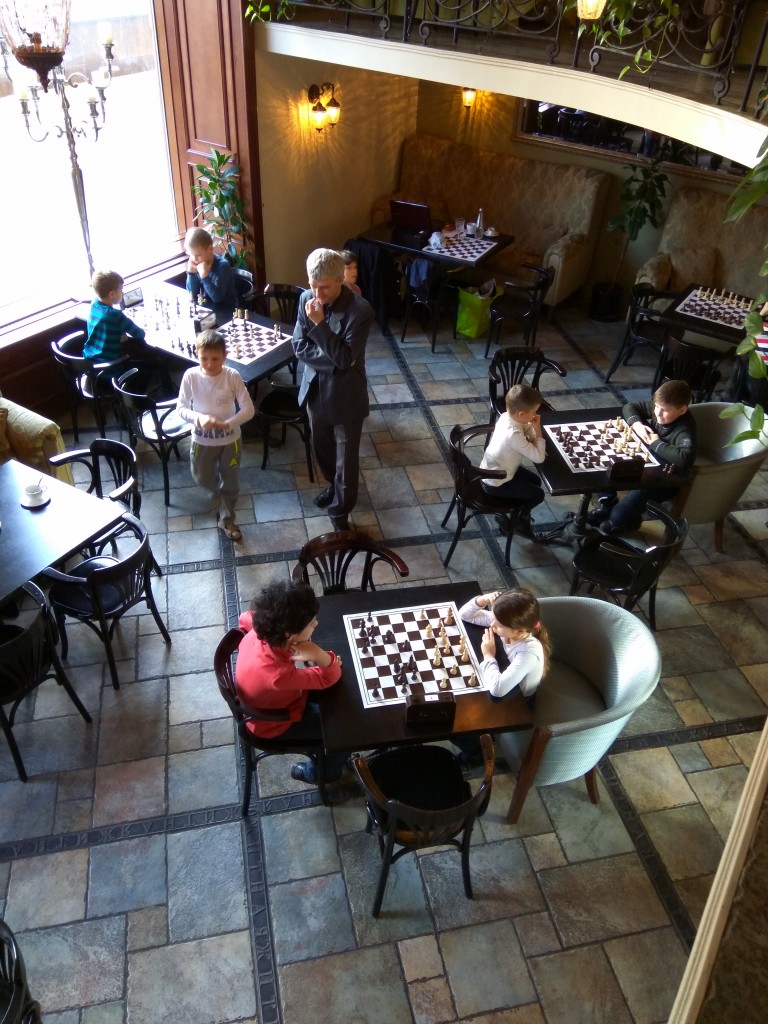 Детский шахматный турнир в Булошной