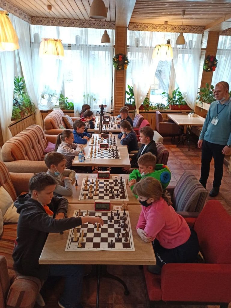 детский турнир по шахматам